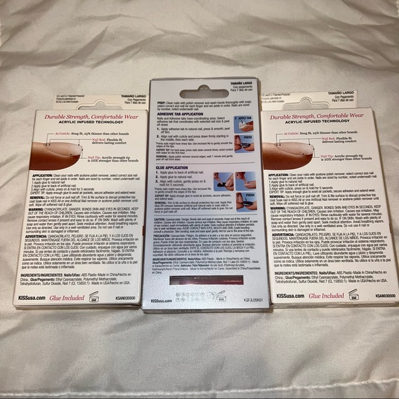 Kiss Nails (3 Pack Bundle) 💅🏾 - Picture 3 of 6